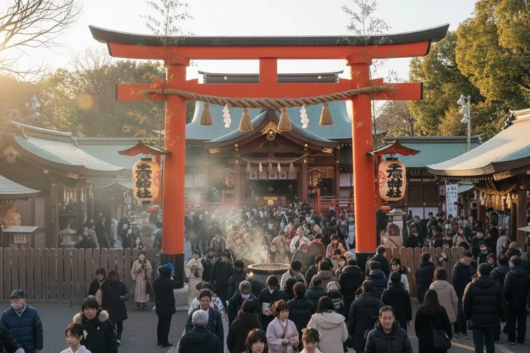 【2026年午年】関西の神社で初詣の混雑を避けるコツ