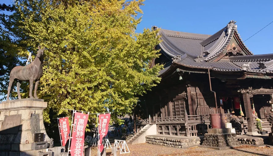 【2026年午年】埼玉の“馬にまつわる神社”おすすめ5選「上岡馬頭観音 / 妙安寺」
