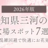 【2026年版】愛知県三河の桜穴場スポット7選！混雑回避で快適にお花見