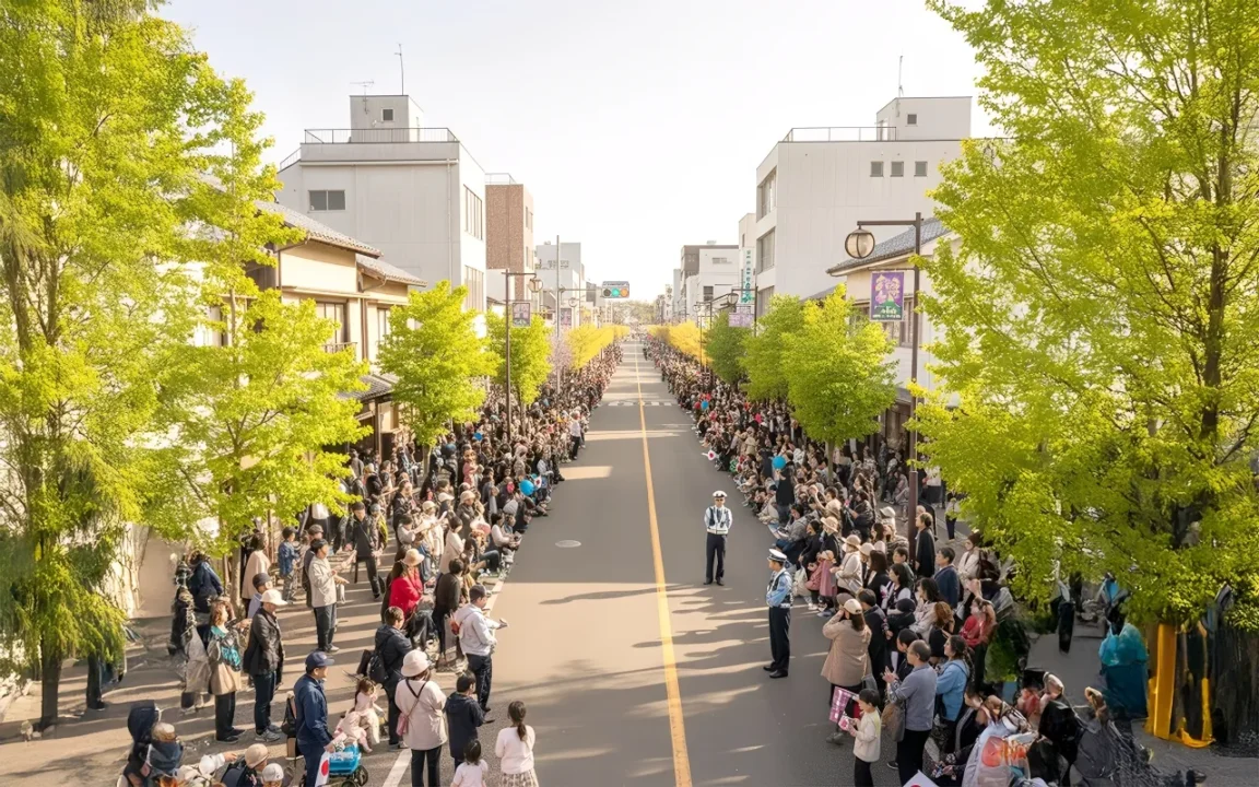 愛媛松山ディズニーパレード|場所取りは何時から?&混雑予想